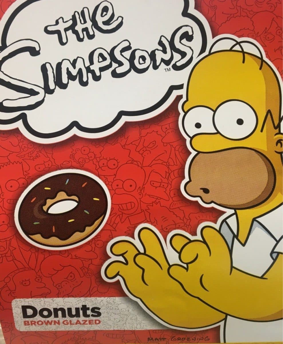 Open Food Facts The simpsons donuts packshot