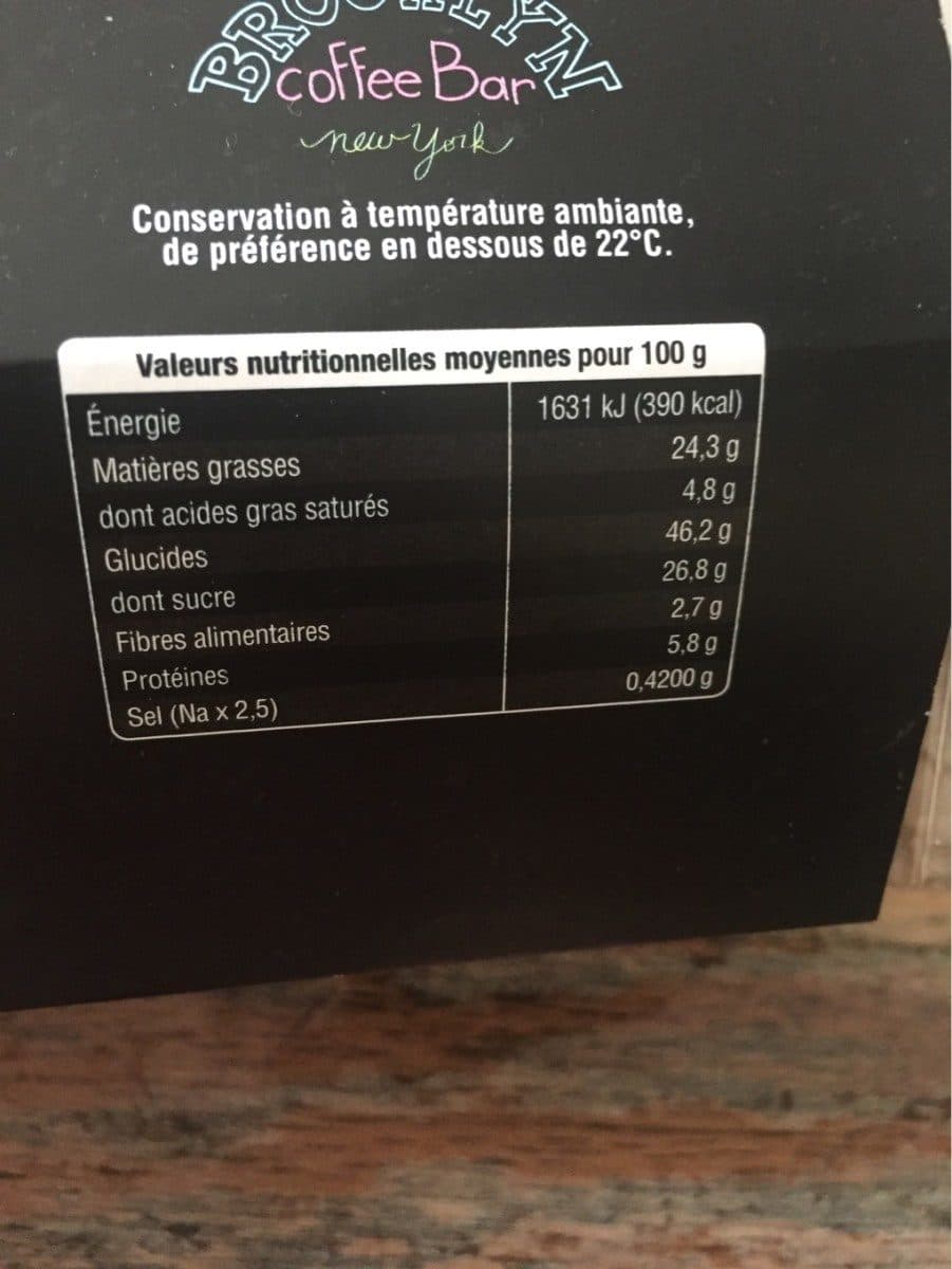 Open Food Facts Muffin double chocolat packshot