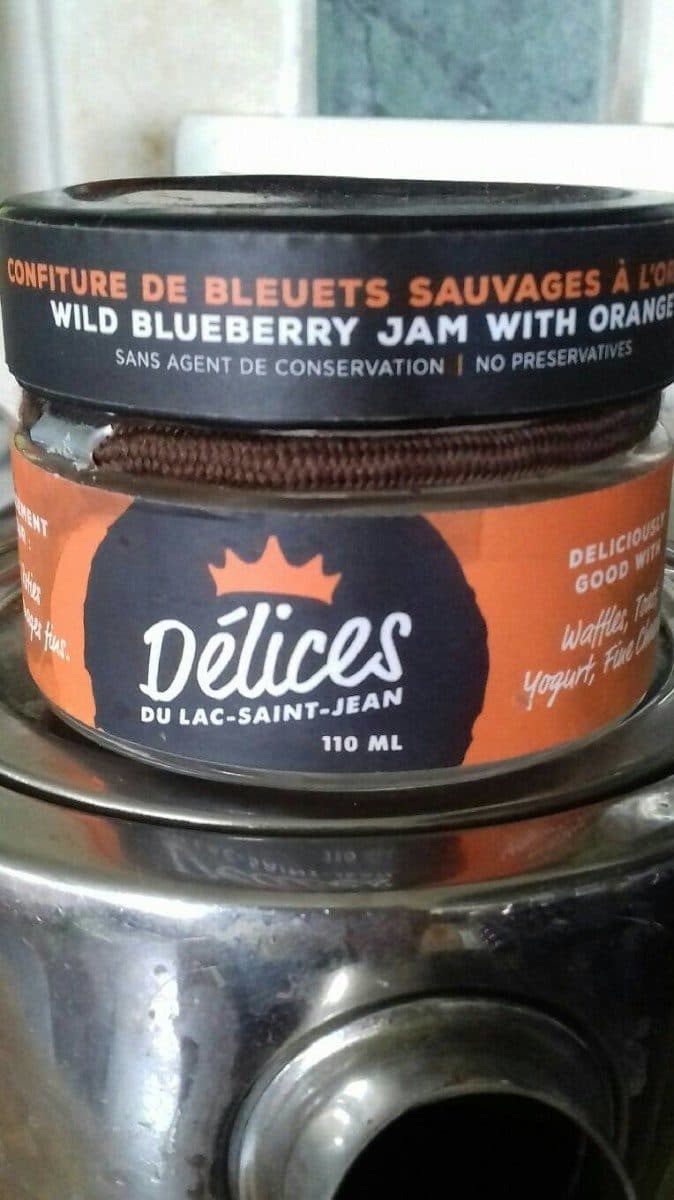Open Food Facts Confiture de bleuet sauvages à l'orange packshot