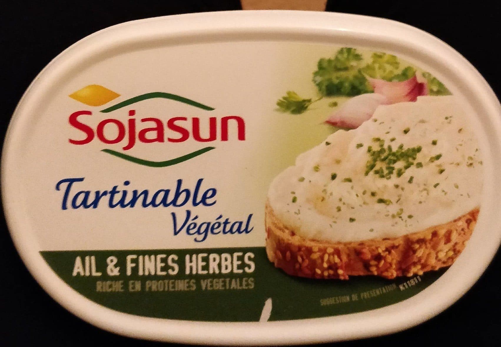 Sojasun Tartinable végétale packshot
