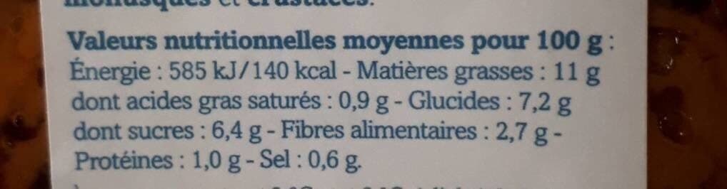 Open Food Facts Carotte dulce packshot