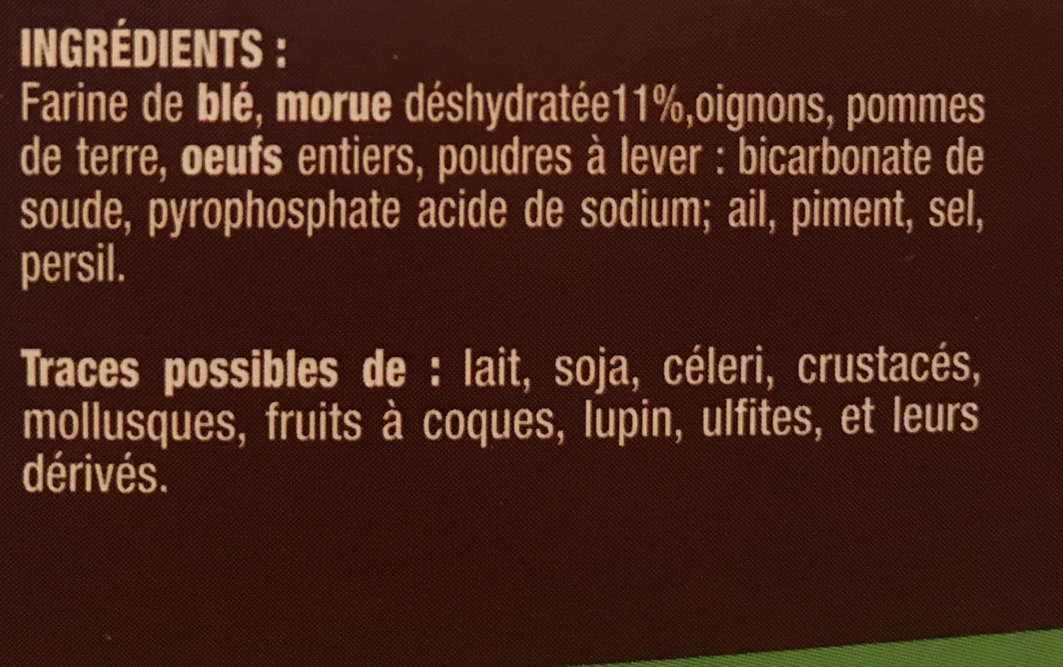Chaleur Creole Acras de morue packshot