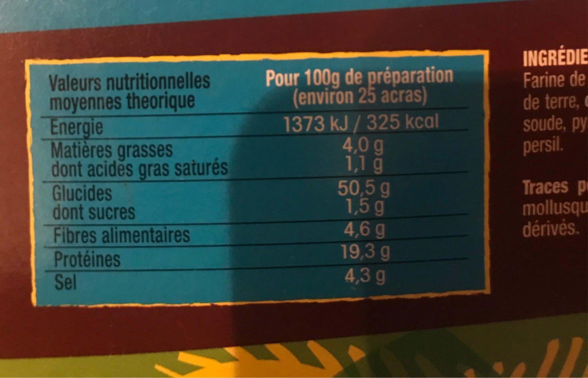 Chaleur Creole Acras de morue packshot