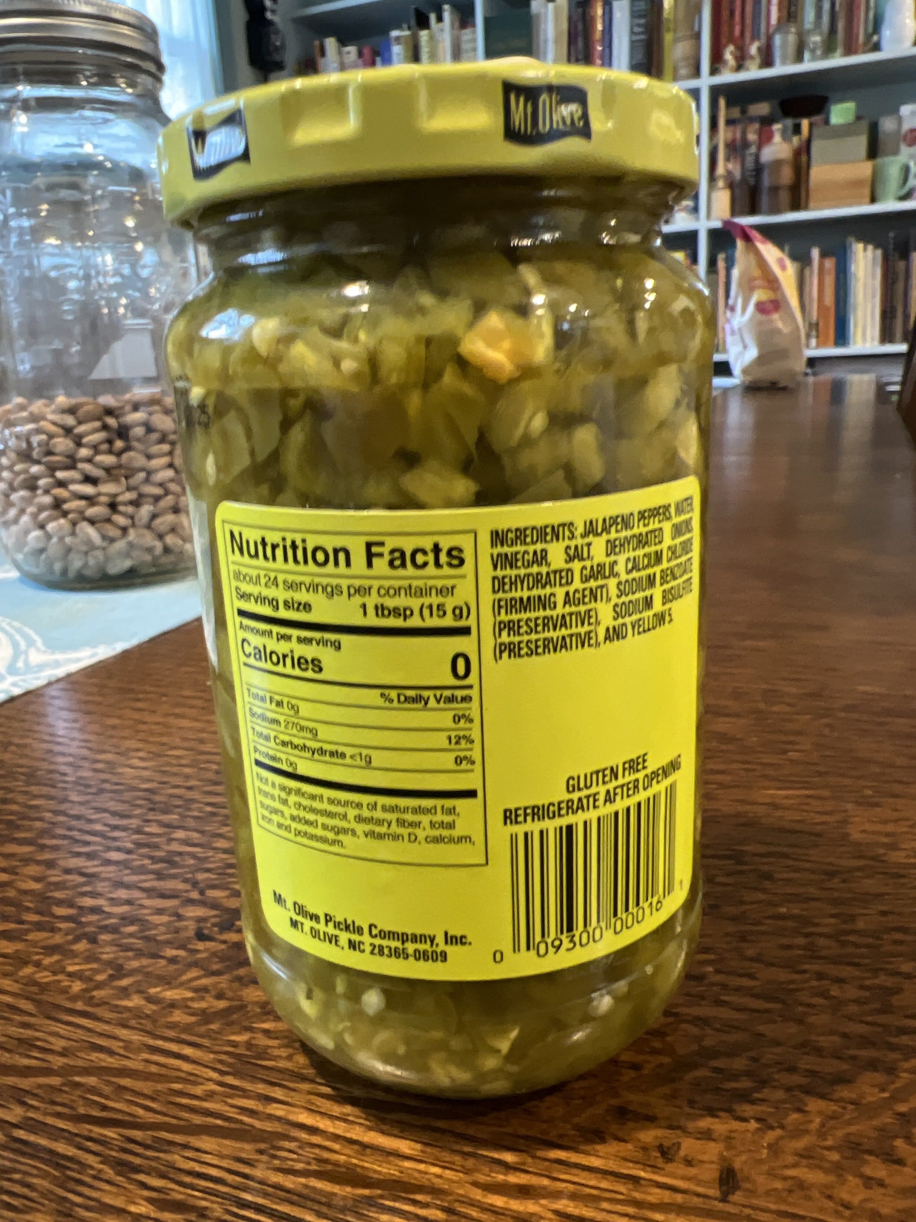 Mt. Olive Sliced Jalapeno Peppers packshot