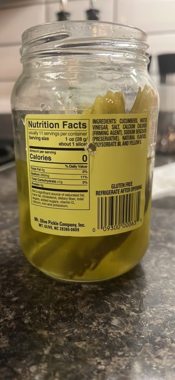 Mt. Olive Kosher Dill Sandwich Stuffers packshot