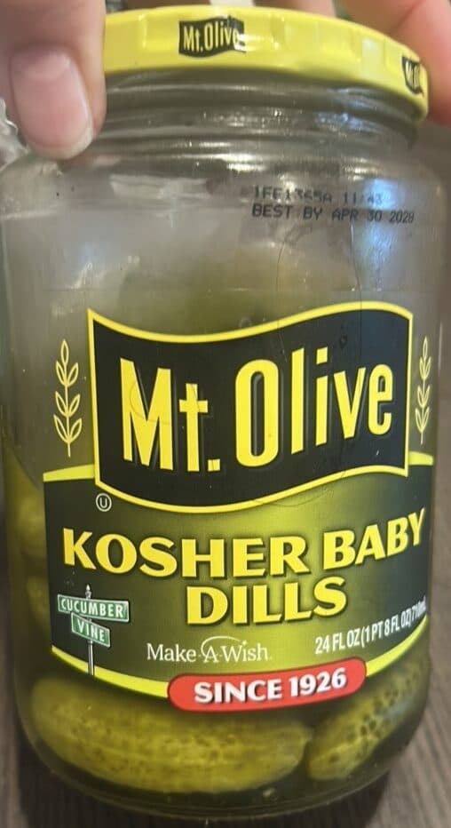 Mt. Olive Kosher Baby Dills packshot