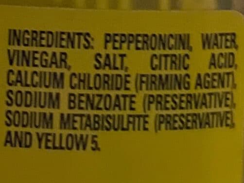 Mt. Olive Pepperoncini packshot