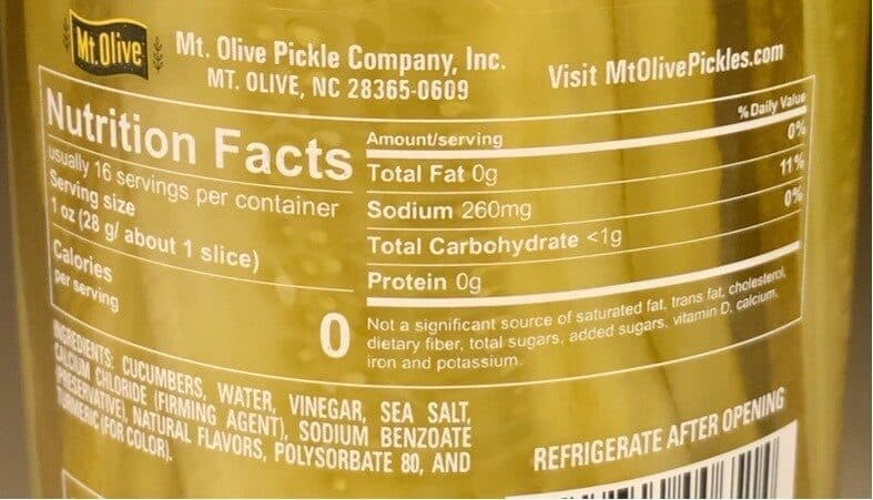 Mt. Olive Mt olive sandwich stuffers kosher dill with sea salt packshot