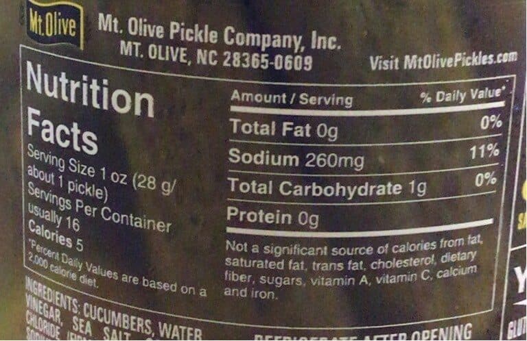 Mt. Olive Kosher Baby Dills Made With Sea Salt packshot