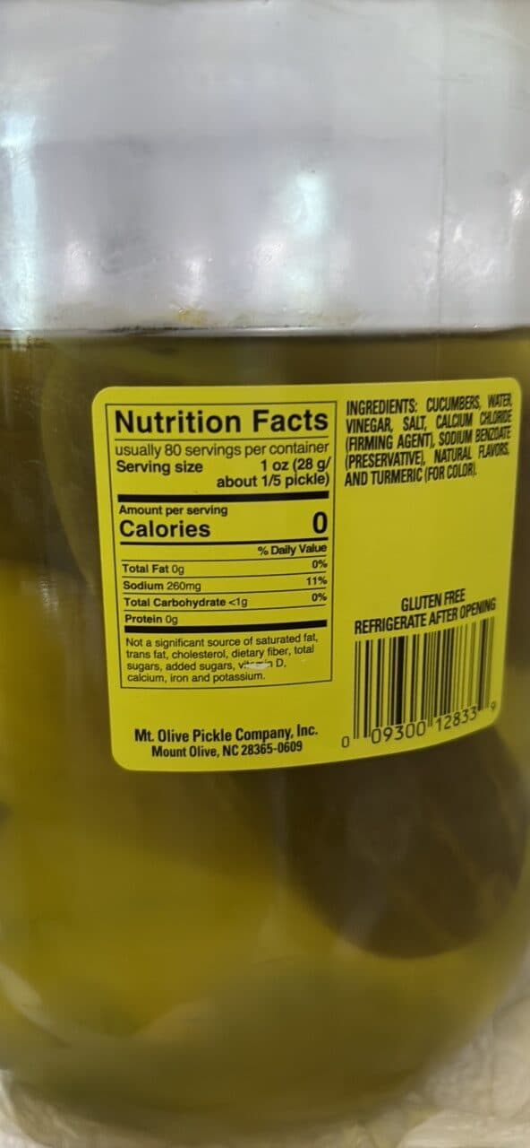 Mt. Olive Kosher Dills packshot