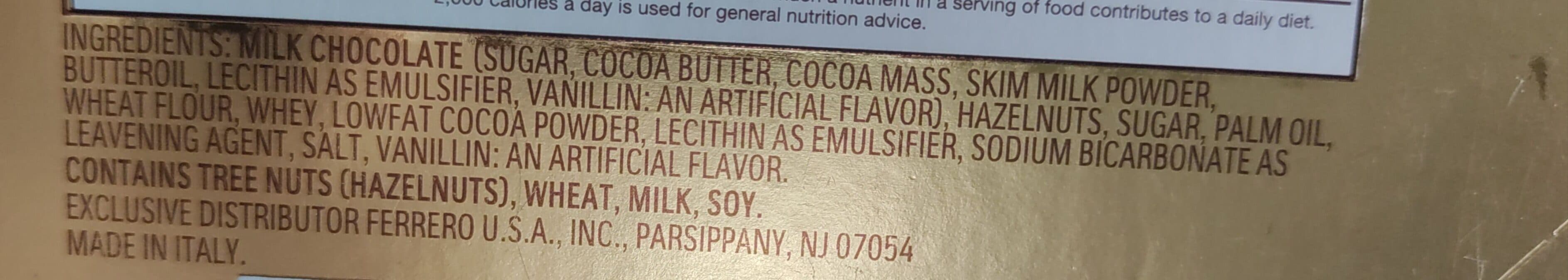 Ferrero Rocher Fine Hazelnut Chocolates packshot