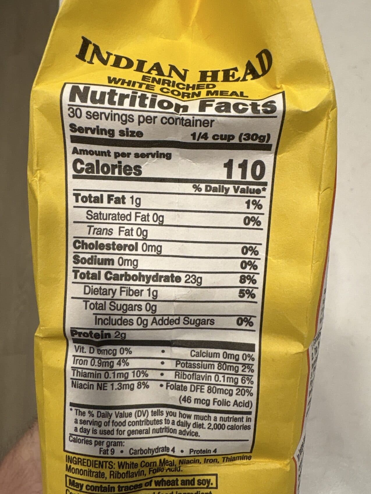 Wilkins Rogers Mills Old Fashioned Stone Ground White Corn Meal packshot