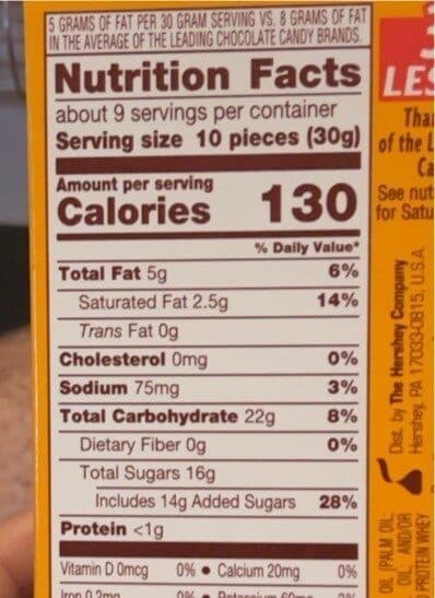 Open Food Facts Hersheys made with chocolate and caramel packshot