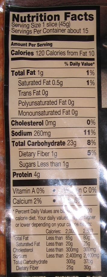 Kroger Light Rye packshot
