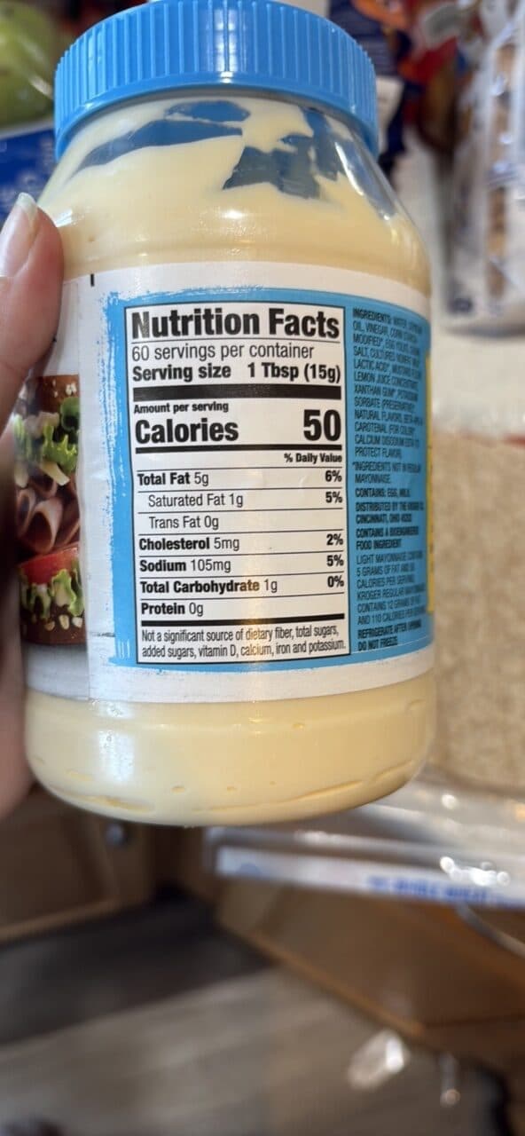 Kroger LIGHT mayo REAL MAYONNAISE packshot