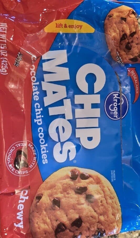 Chipmates Chewy Chocolate Chip Cookies With Real Chocolate Chips packshot