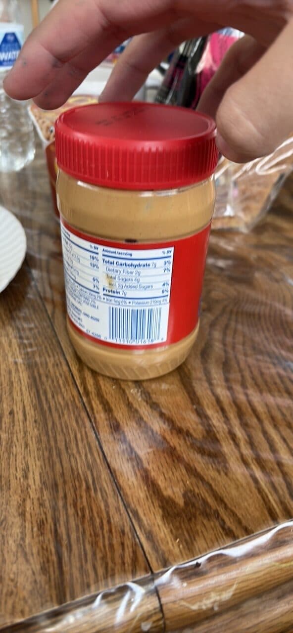 Kroger Creamy peanut butter packshot