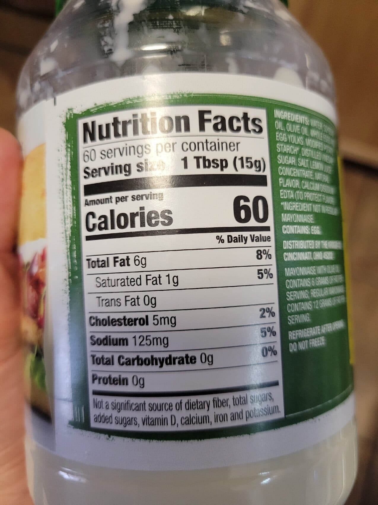 Kroger Mayo with Olive Oil Mayonnaise packshot
