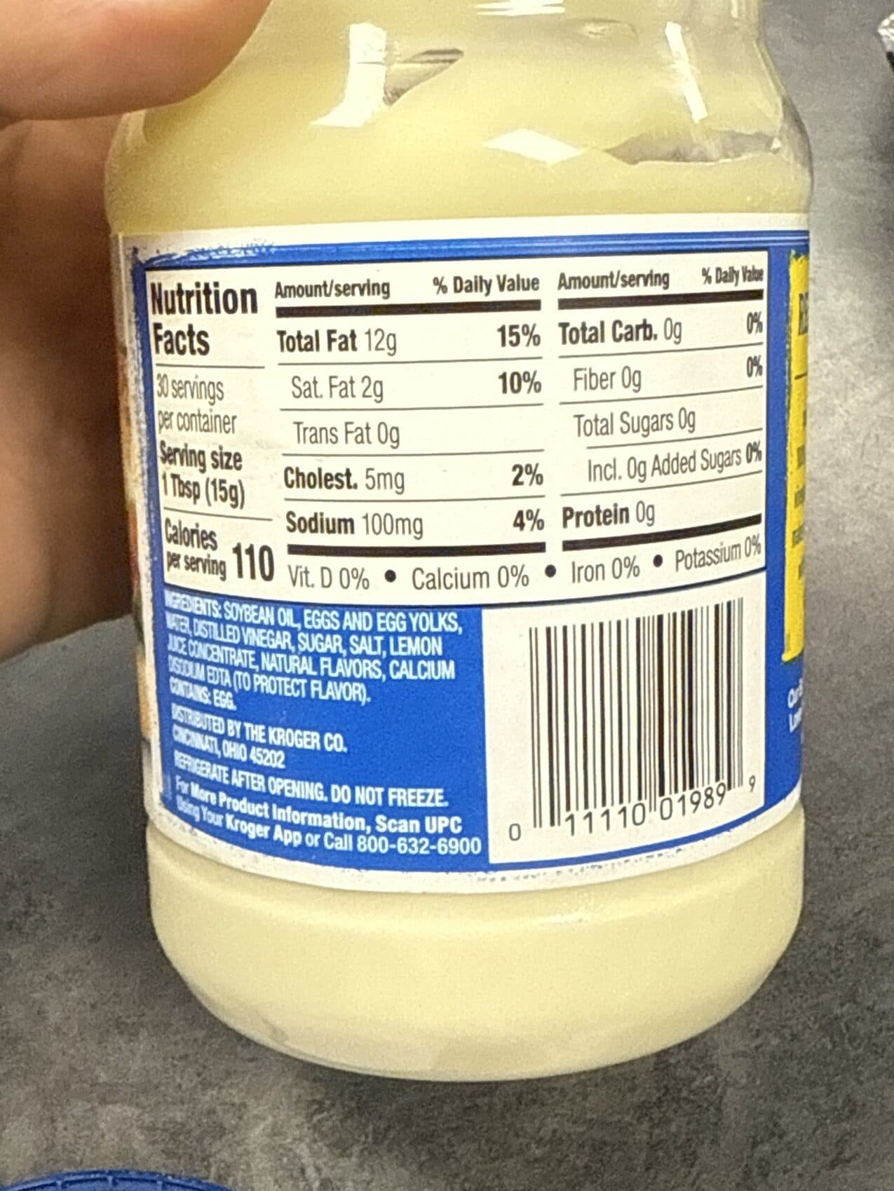 Kroger Real Mayonnaise packshot