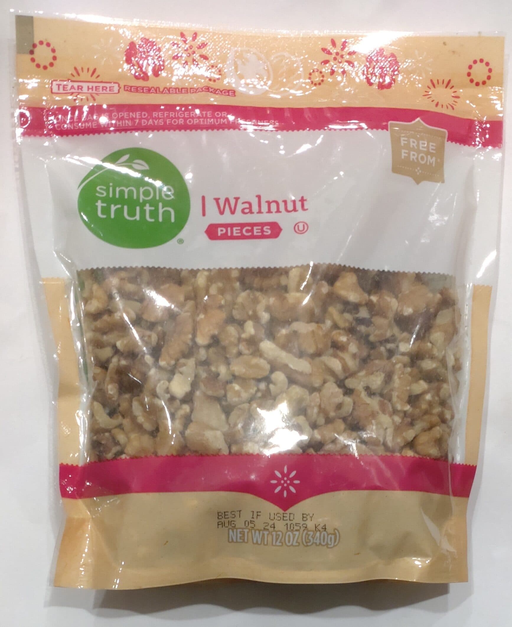 simple truth WALNUTS PIECES packshot