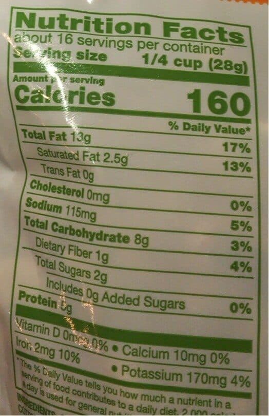 simple truth Roasted Cashews Sea Salt packshot