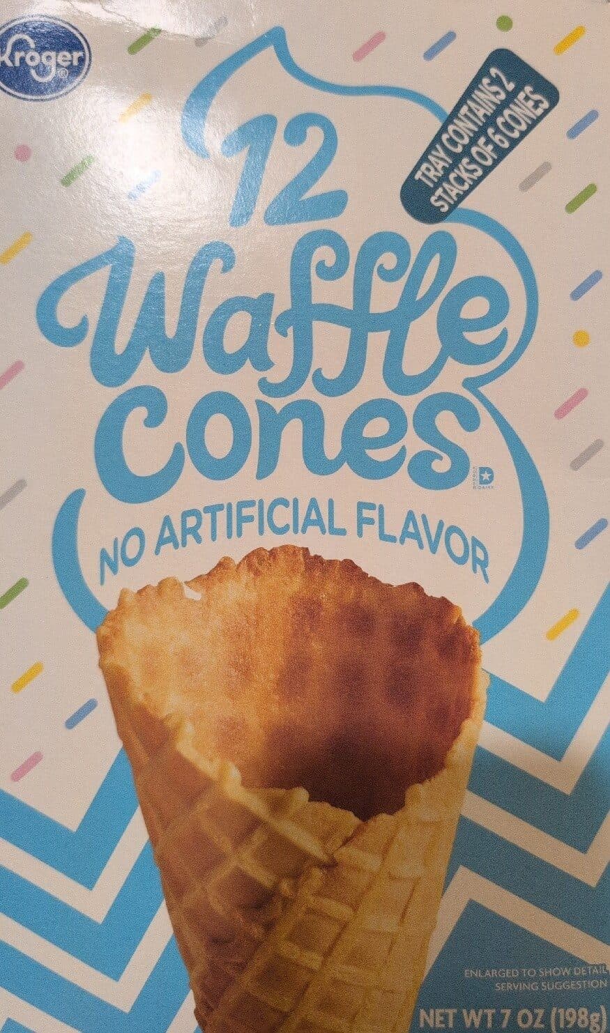 Kroger Waffle Cones packshot