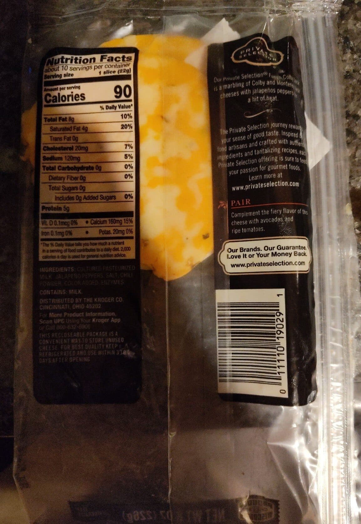 Private Selection Fuego Colby Jack packshot