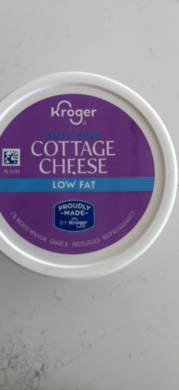Kroger Small Curd Cottage Cheese Low Fat packshot
