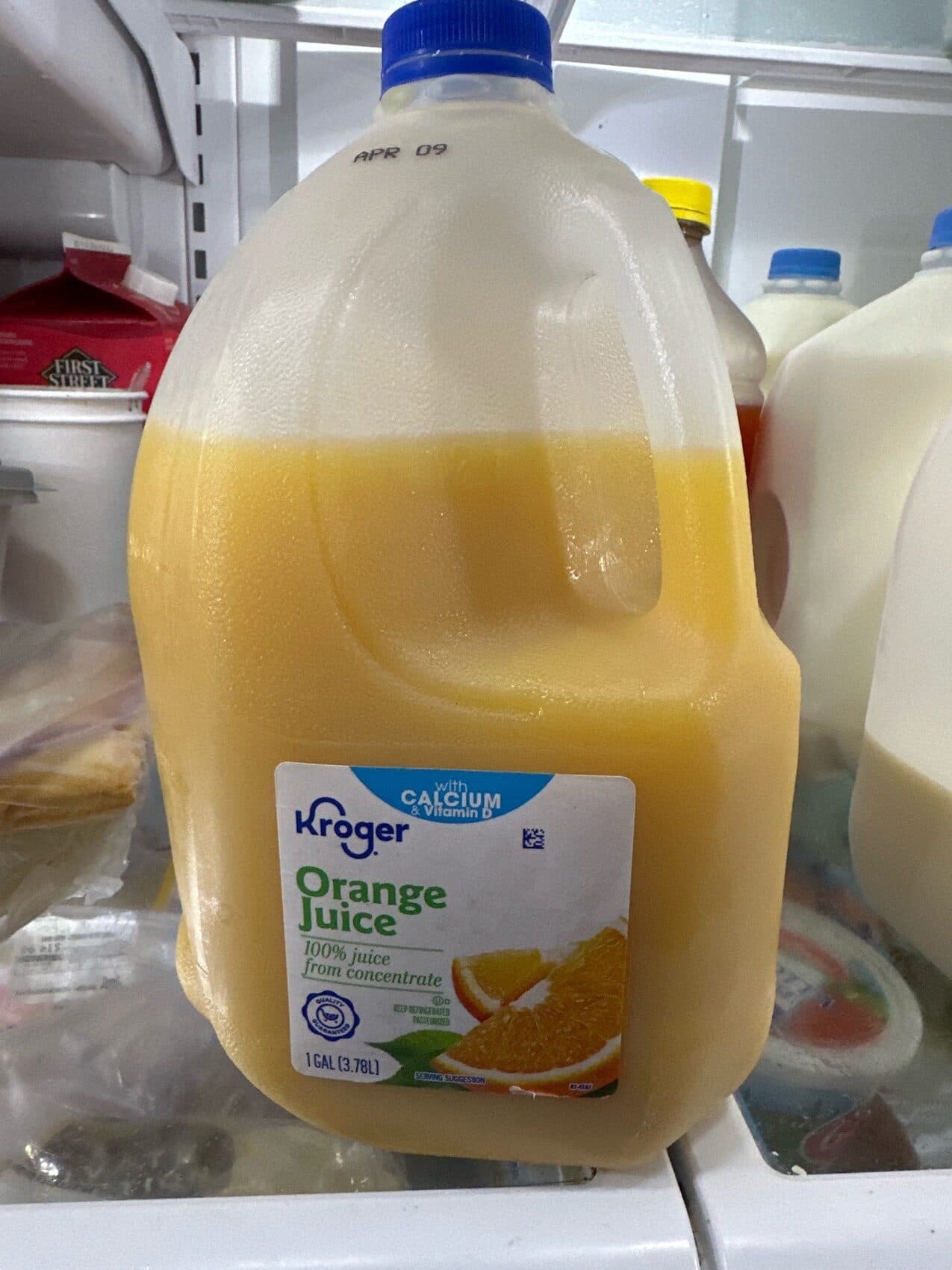 Kroger Orange Juice packshot