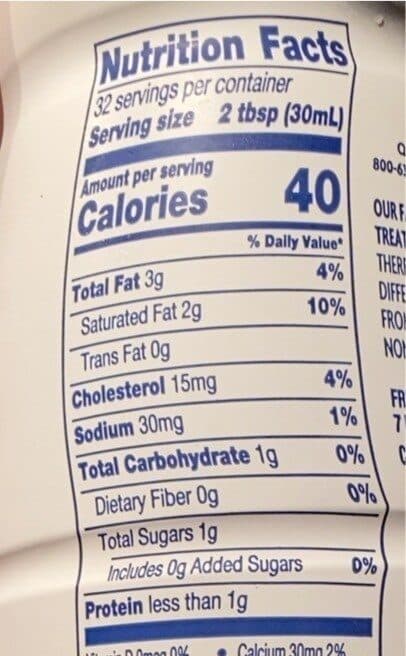 Kroger Half & Half A Blend Of Milk & Cream packshot