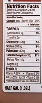 Kroger Low fat chocolate milk packshot