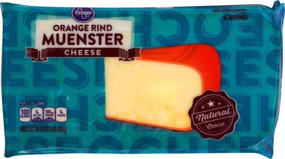 Kroger Orange Rind Muenster packshot