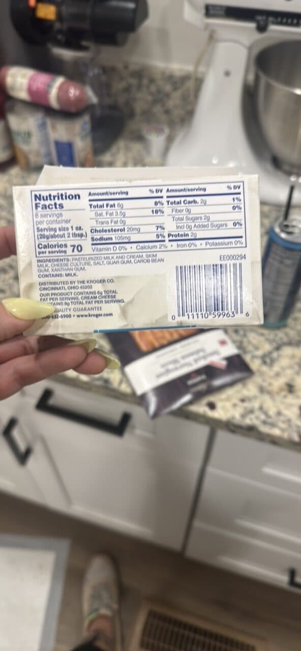 Kroger NEUFCHÂTEL CHEESE packshot