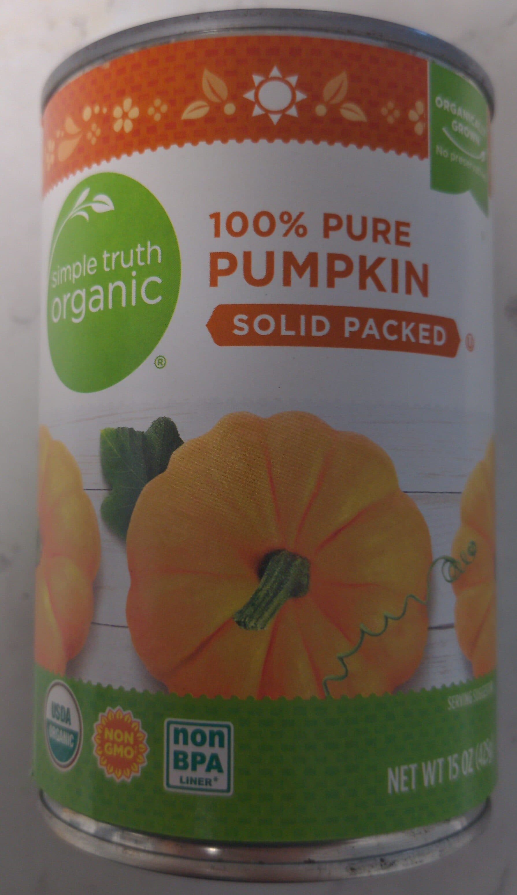 Simple Truth Pumpkin packshot