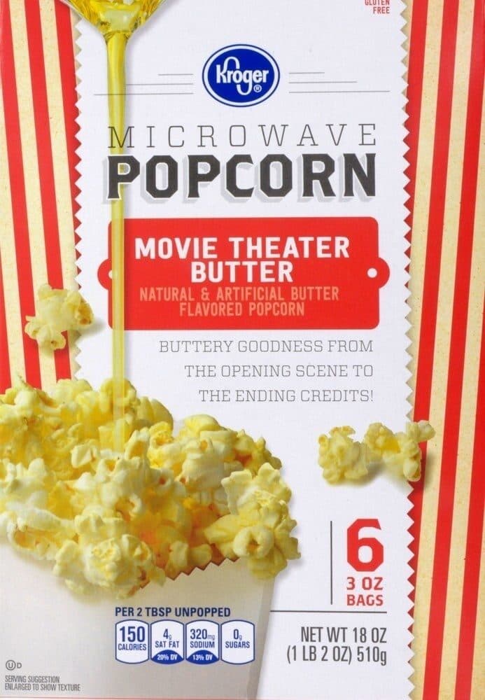 Kroger Microwave Popcorn packshot