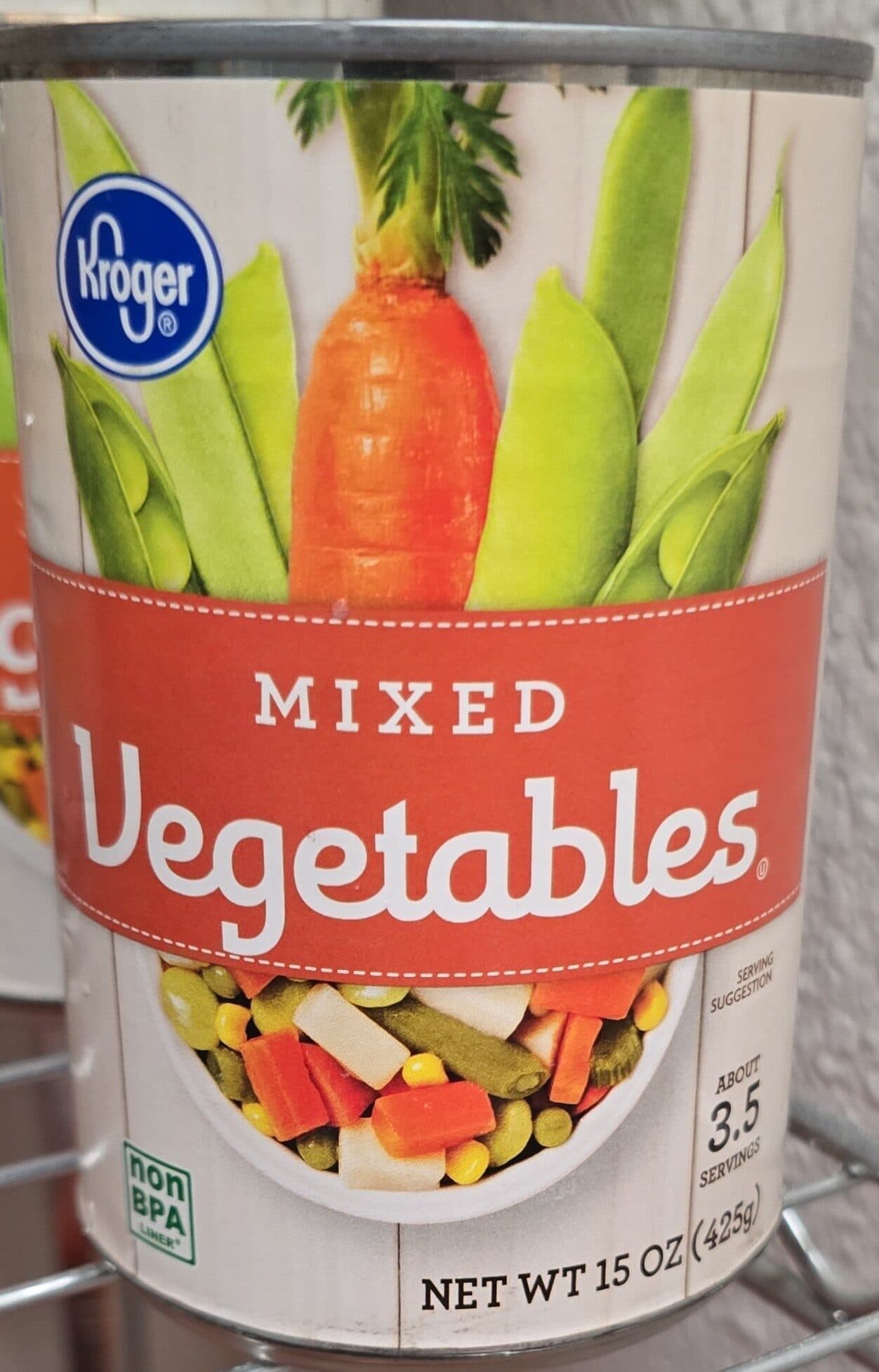 Restaurant Item Mixed Vegetables packshot