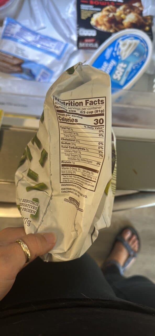 Kroger Cut Green Beans packshot
