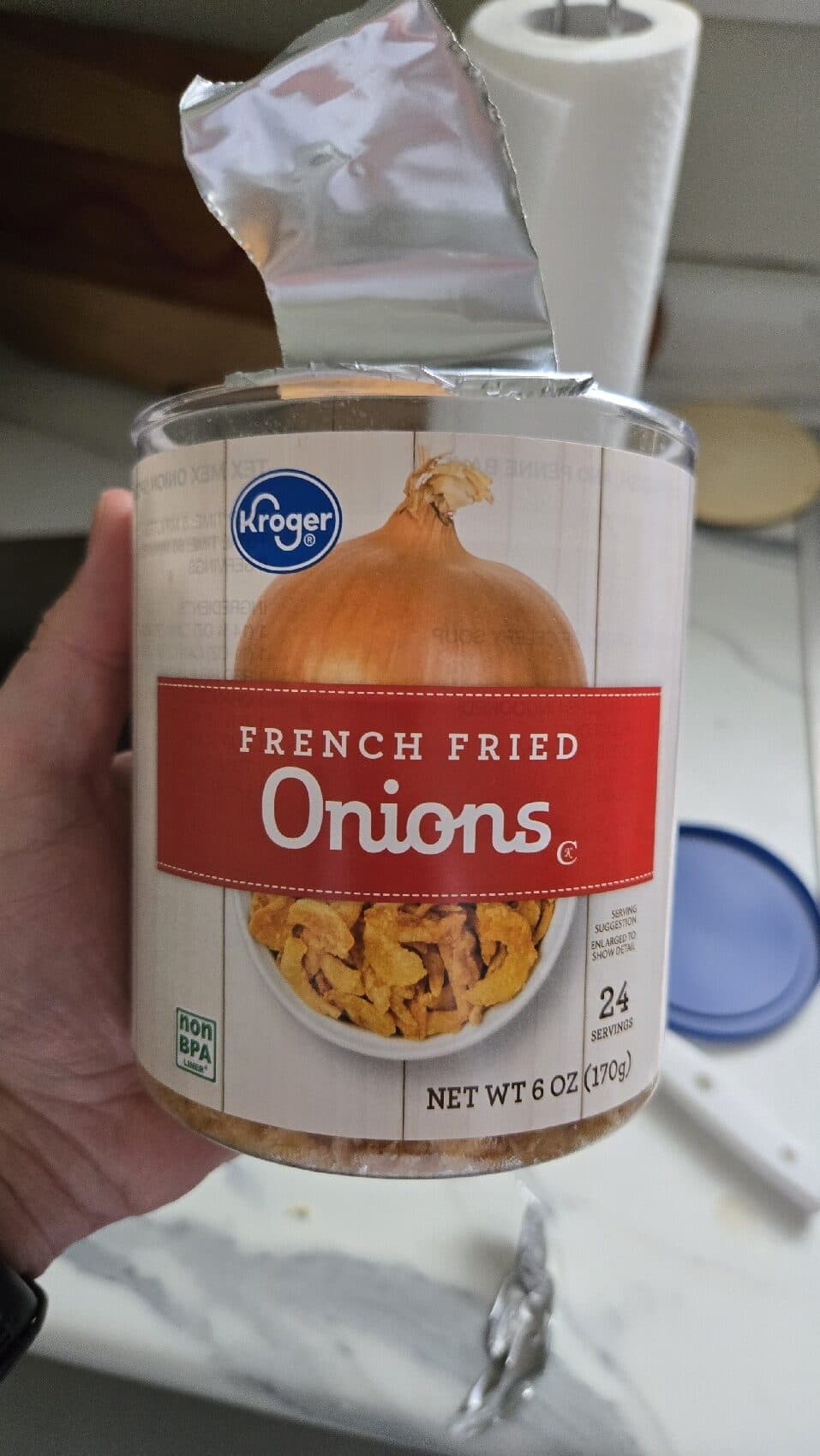 Kroger French Fried Onions packshot
