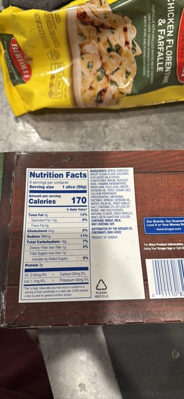 Kroger Texas Toast Garlic packshot