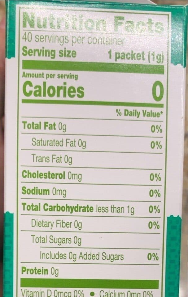 Simple Truth Organic Stevia Extract Blend packshot