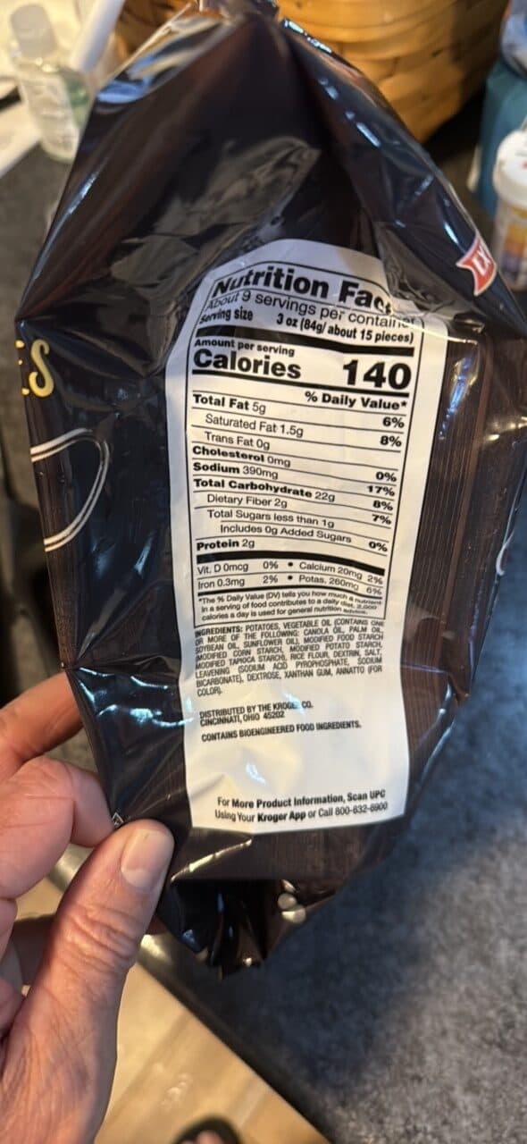 Kroger Crinkle Cut French Fried Potatoes packshot