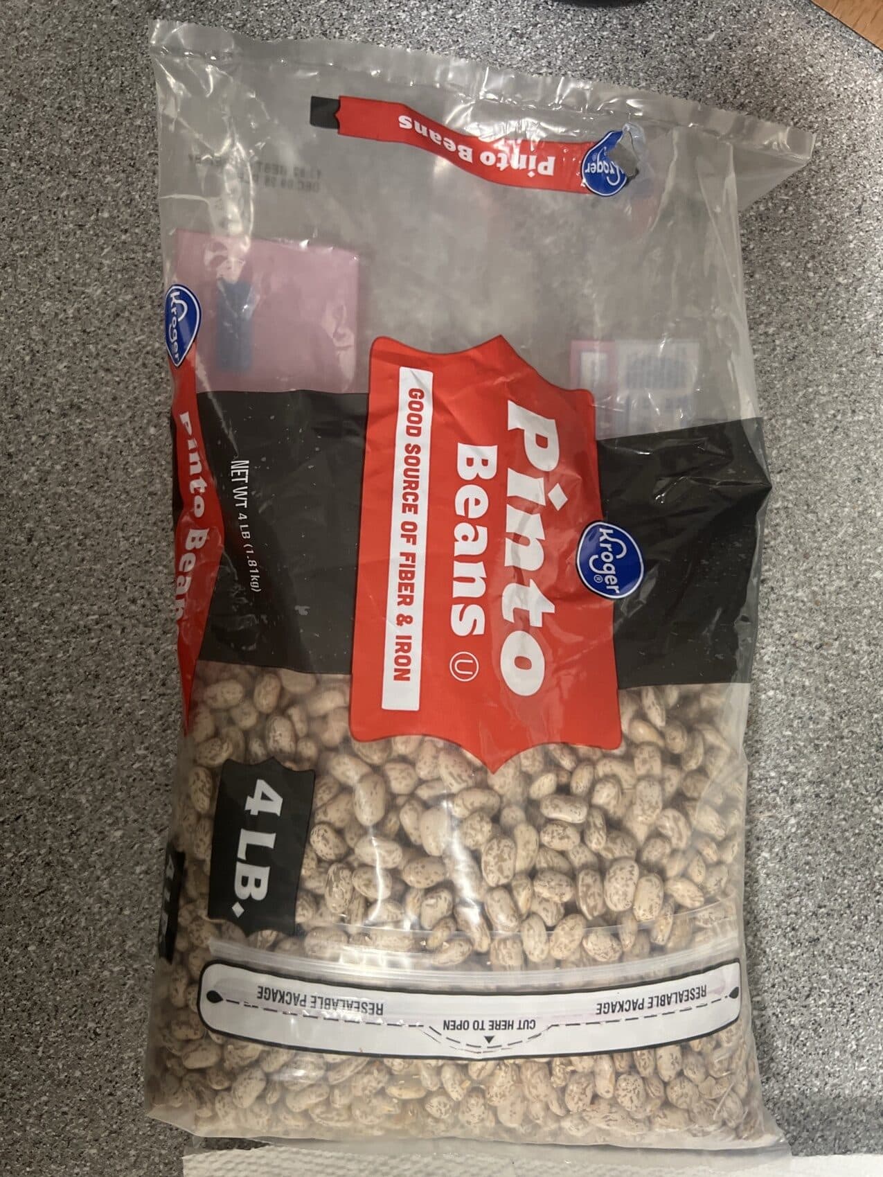Kroger Pinto Beans packshot
