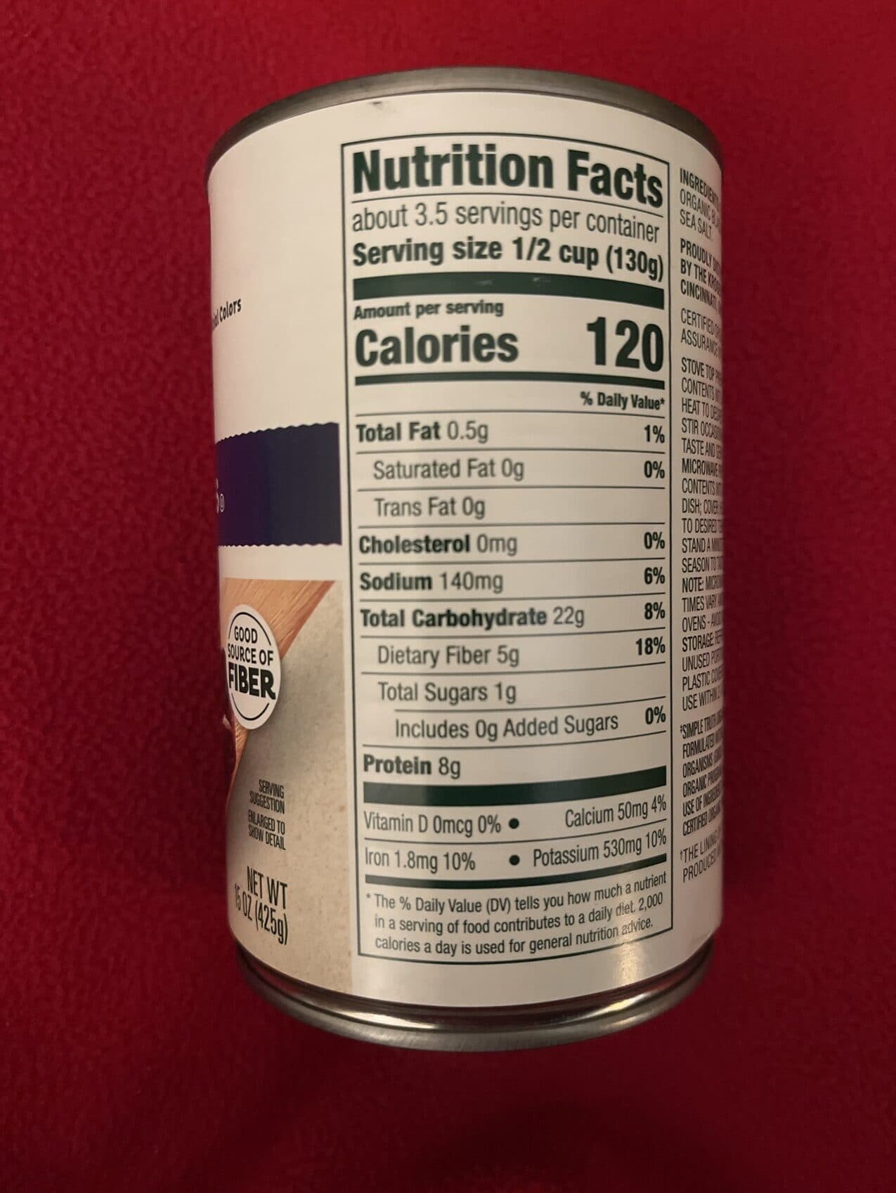 simple truth BLACK BEANS packshot