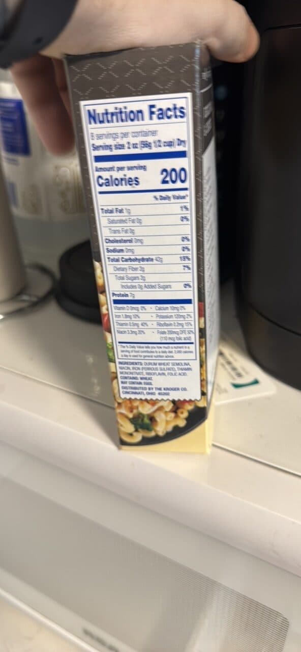 Kroger ELBOW MACARONI packshot