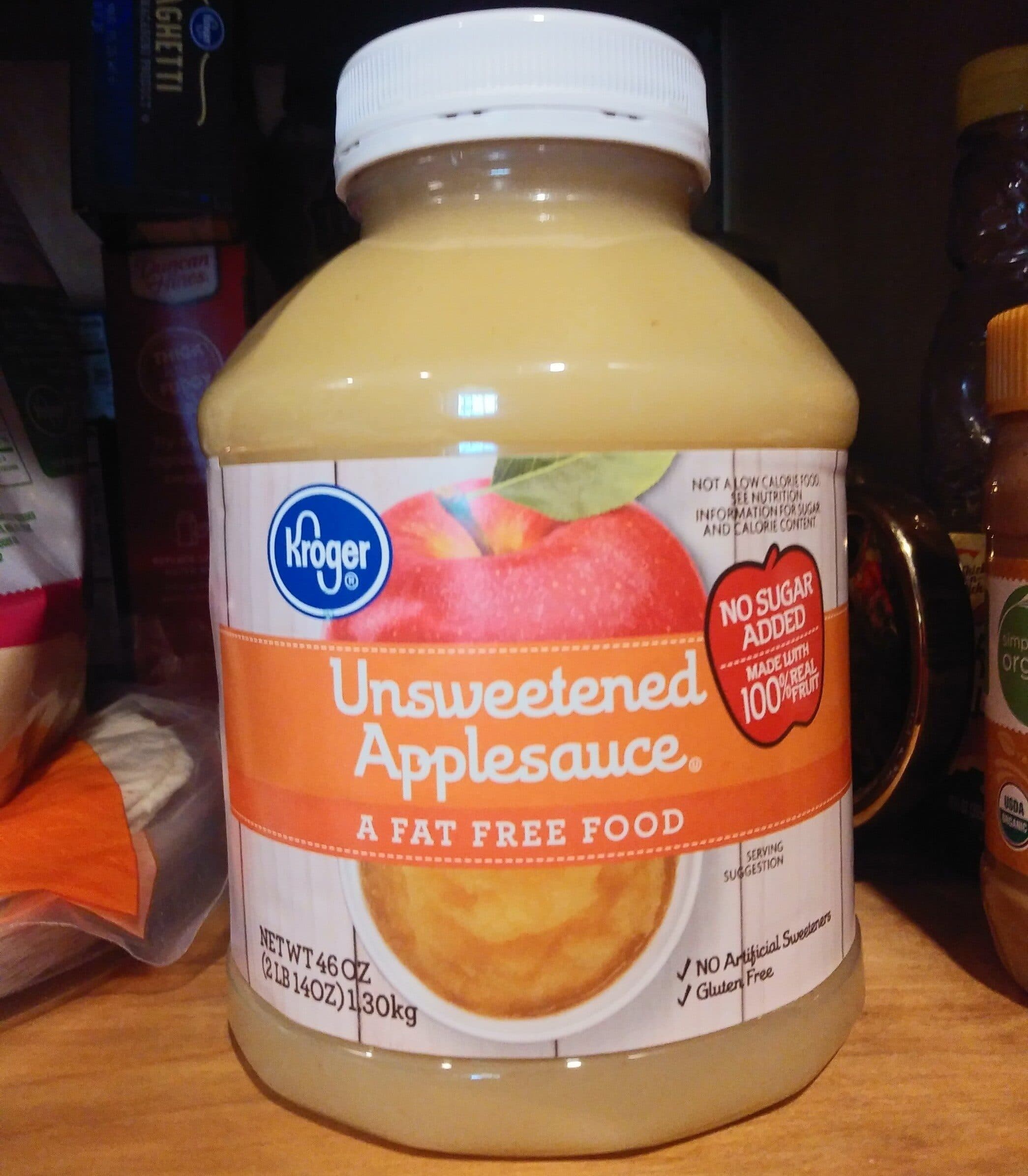 The Kroger Co. Unsweetened Applesauce packshot