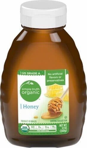 simple truth organic HONEY packshot