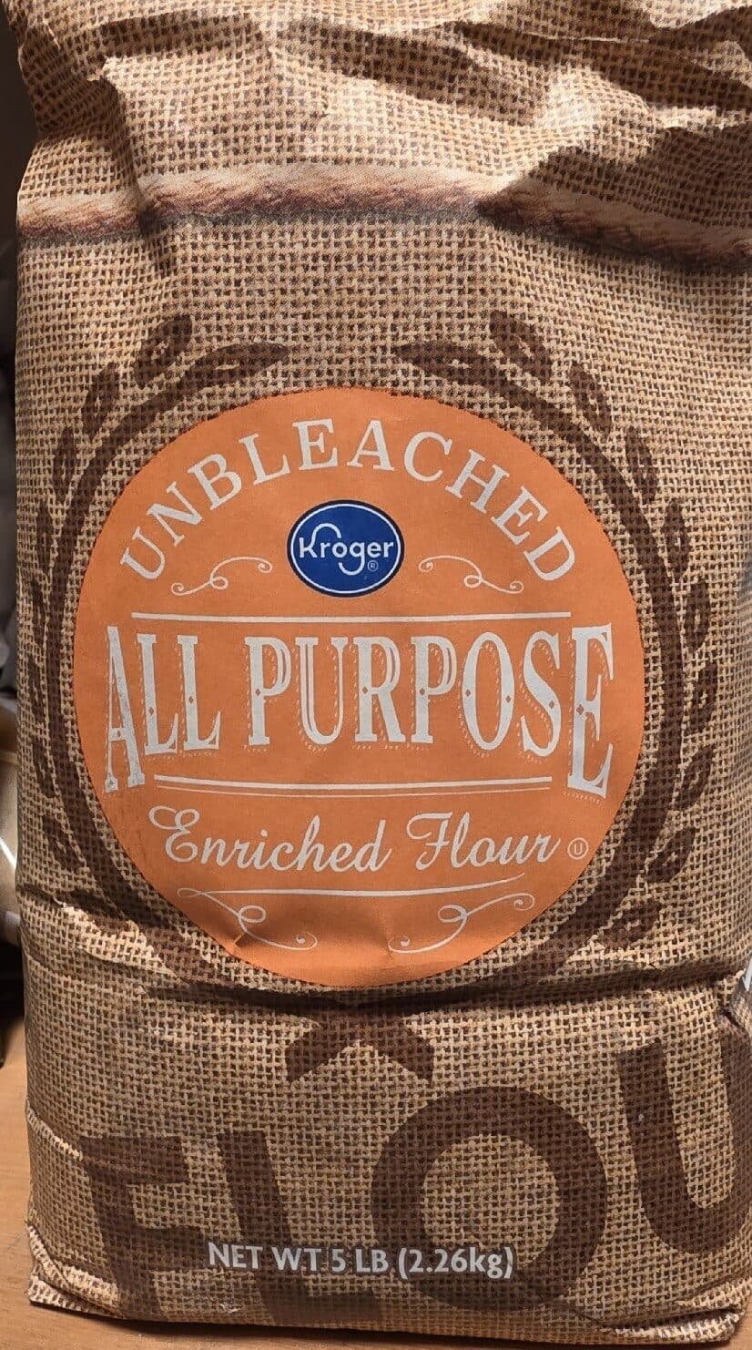 Kroger Unbleached All Purpose Enriched Flour packshot