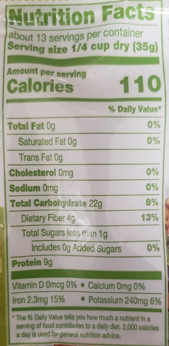 Simple Truth Organic Green Lentils packshot