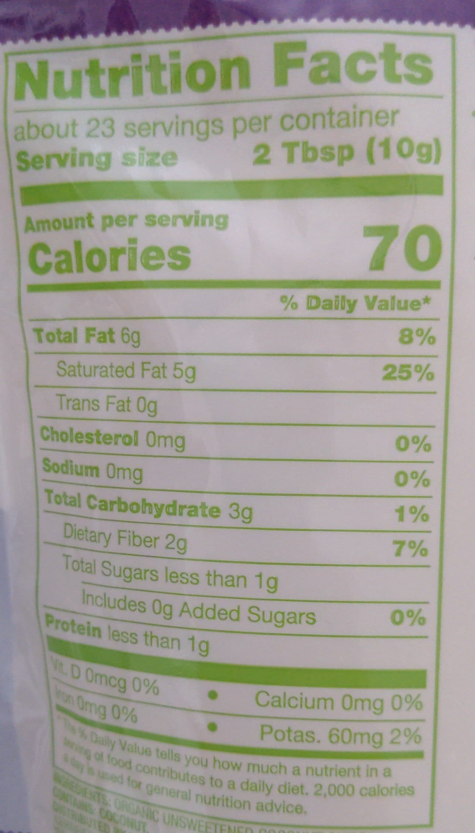 Simple Truth Unsweetened Coconut Chips packshot