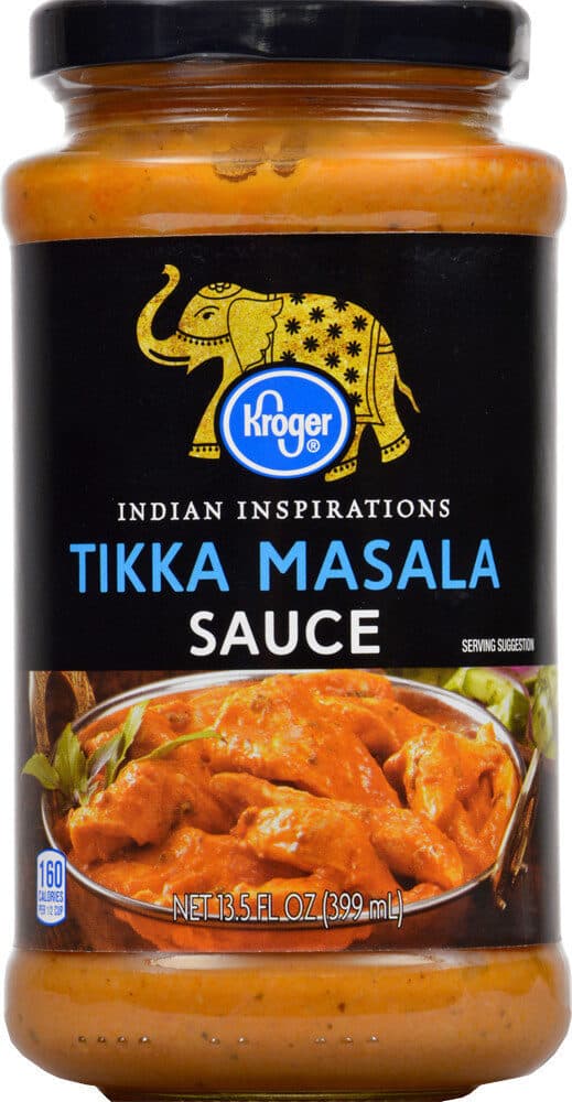 Kroger Tikka masala sauce packshot